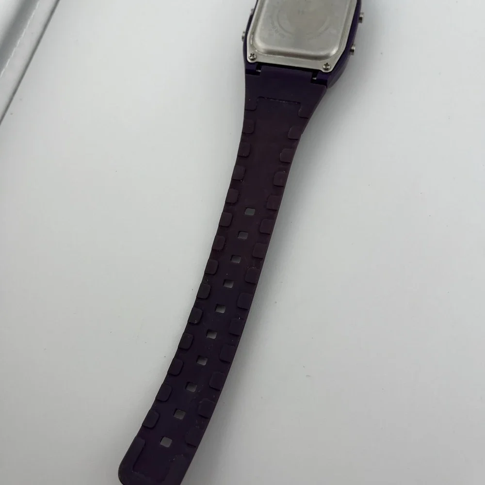 Dakota Moon Glow Watch Women 33mm Purple Analog/Digital- New Battery‎